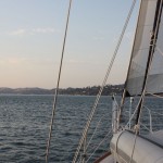 Sailing into Sausalito