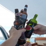 Celebatory equator beers…cheers!
