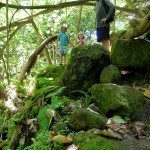 Difficult trail conquered by all! (Vai’e’enui falls hike – Fatu Hiva)