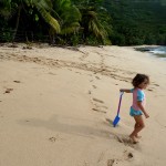 Holly at idyllic Hanamoenoa beach