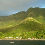 Picturesque village of Vaitahu