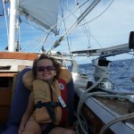 Holly sails to Bora Bora