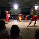 Heiva practice in Fare, Raiatea; almost more fun than the real thing!