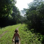 We hike up Mt. Tapioi, Raiatea