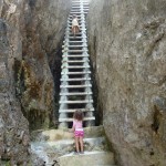 Niue Togo Chasm ladder
